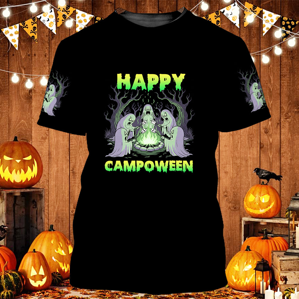 Happy Campoween All Over Print Shirt