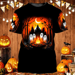 Making Memories One Campoween At A Time Halloween All Over Print Shirt