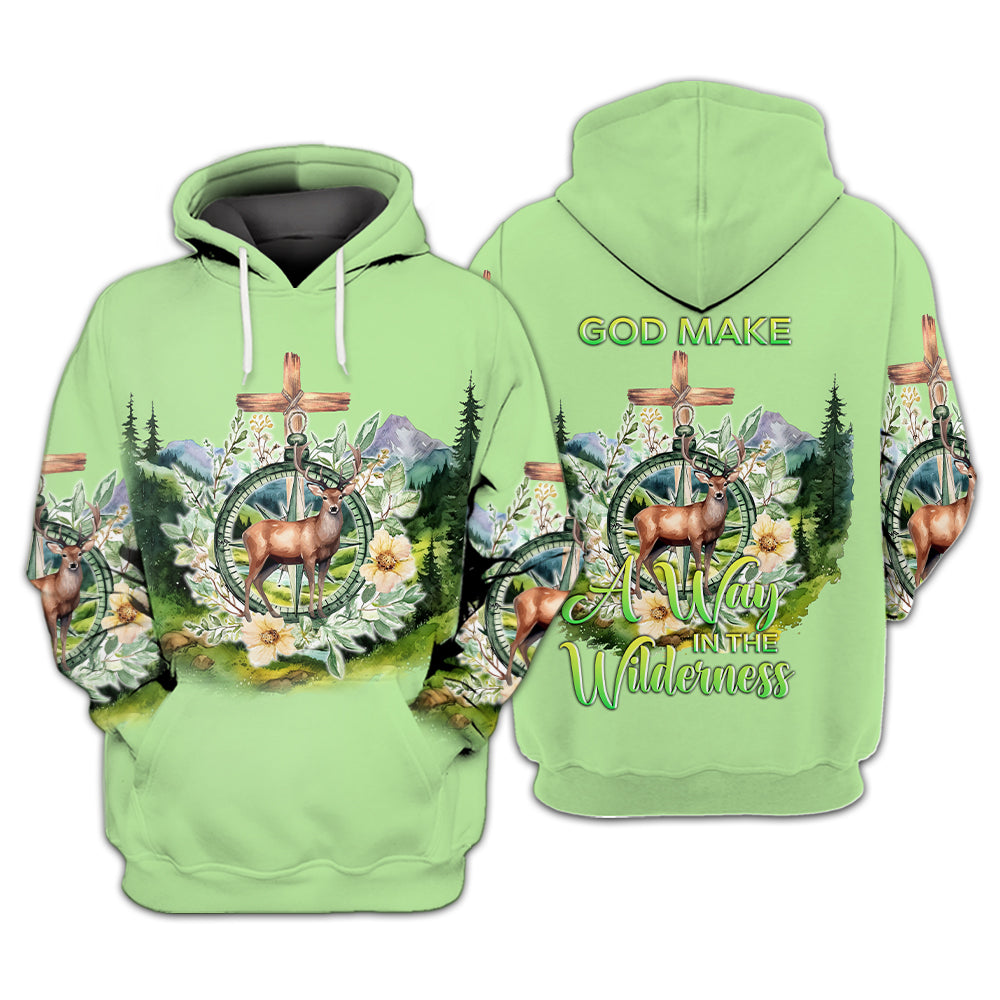 God Make A Way In The Wilderness All Over Print Shirt