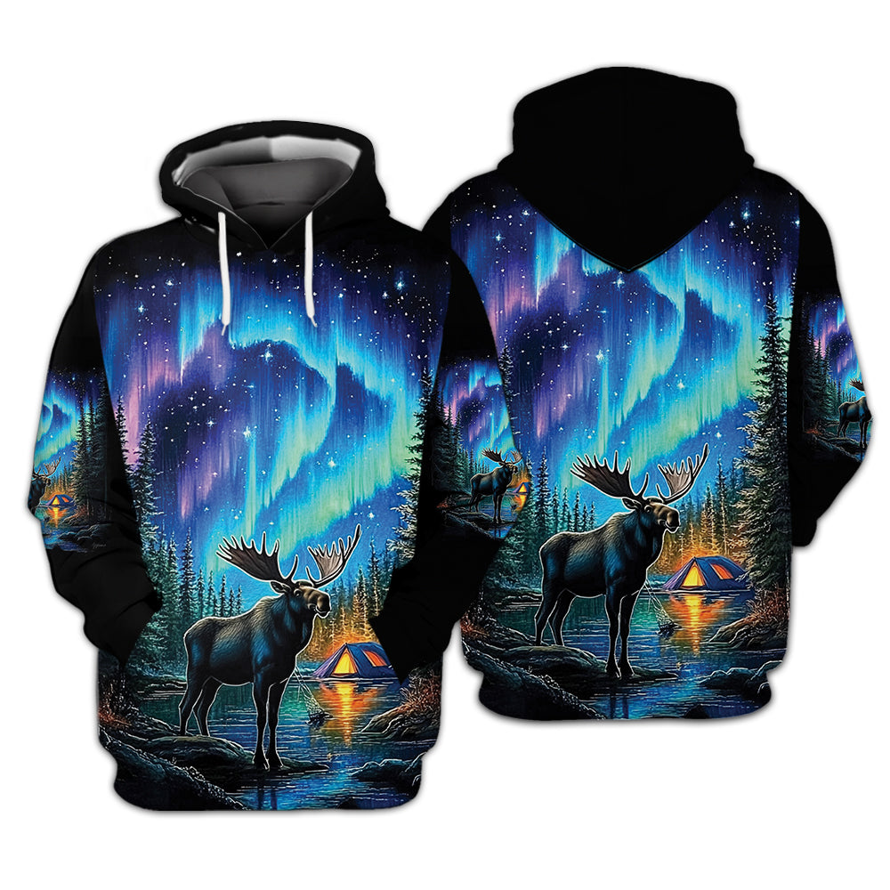 Dark Night Wandering All Over Print Shirt