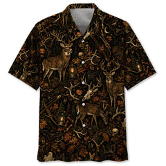 Deer Hunting Halloween Hawaiian Shirt