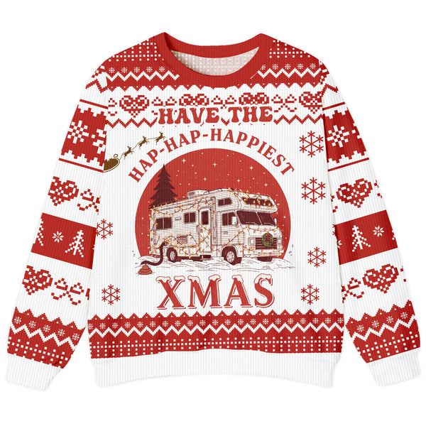 Have The Hap-Hap-Happiest Xmas Ugly Sweater
