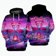Neon Colorful Making Memories One Campfire At A Time All Over Print Shirt