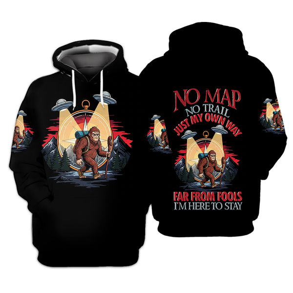 No Map No Trails Just My Own Way All Over Print Shirt