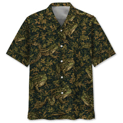 Frog Woodland Hawaiian Shirt