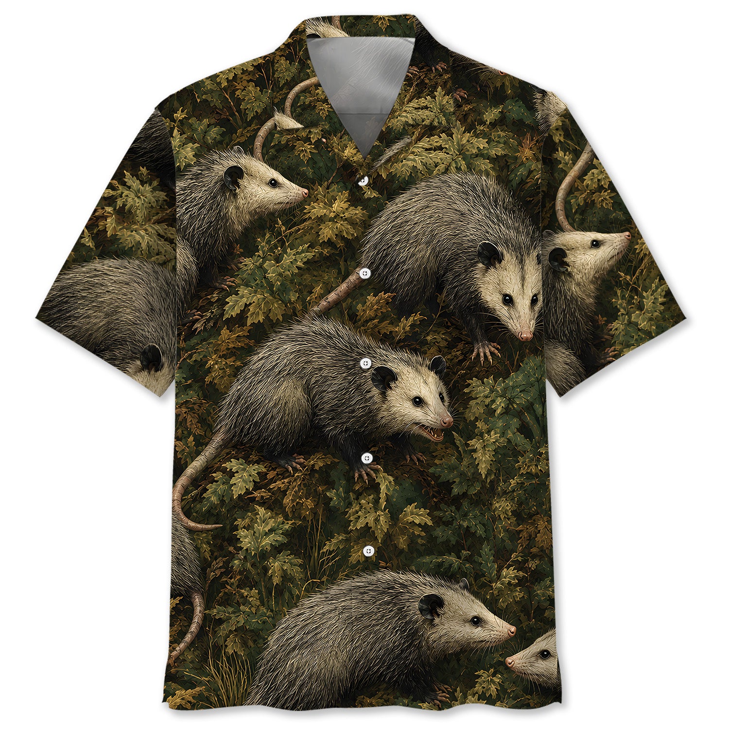 Wild Opossum Vintage Pattern
