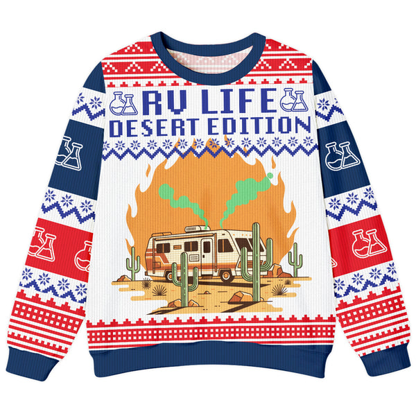 Rv Life Desert Edition Ugly Sweater