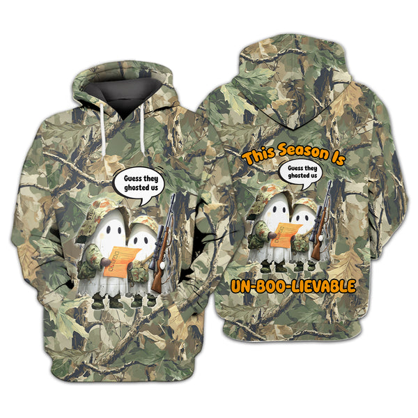 Funny Ghost Hunters Un-boo-lievable All Over Print Shirt