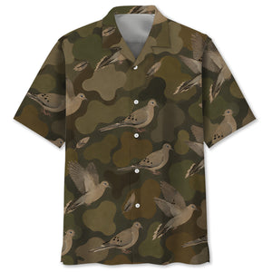 Camo Dove Hunting Hawaiian Shirt