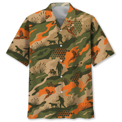 Upland Heritage Pheasant Hunting Hawaiian Shirt