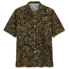 Vintage Squirrel Hunting Hawaiian Shirt