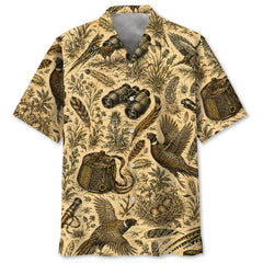 Pheasant Hunting Vintage Hawaiian Shirt