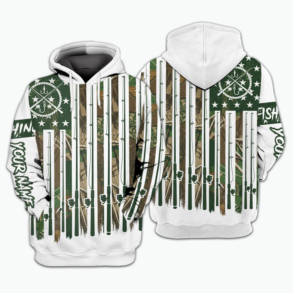 Custom Name Fishing Rods All Over Print Shirt