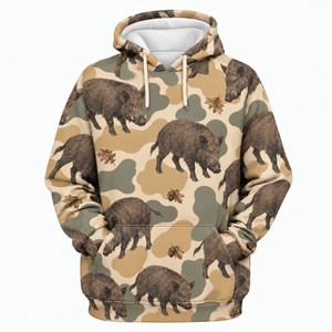 Feral Hog Camouflage All Over Print Shirt