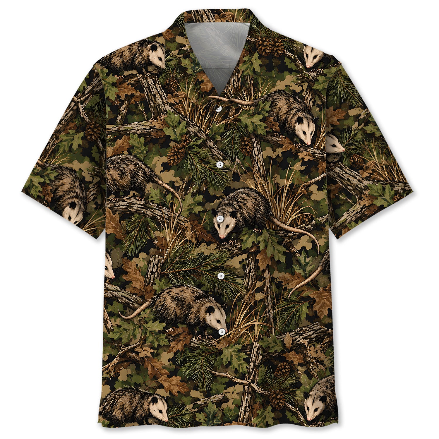 Tactical Opossum Hawaiian Shirt