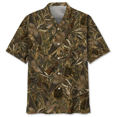 Camouflage Dove Hunting Hawaiian Shirt