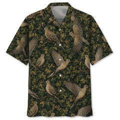 Dove Woodland Hawaiian Shirt