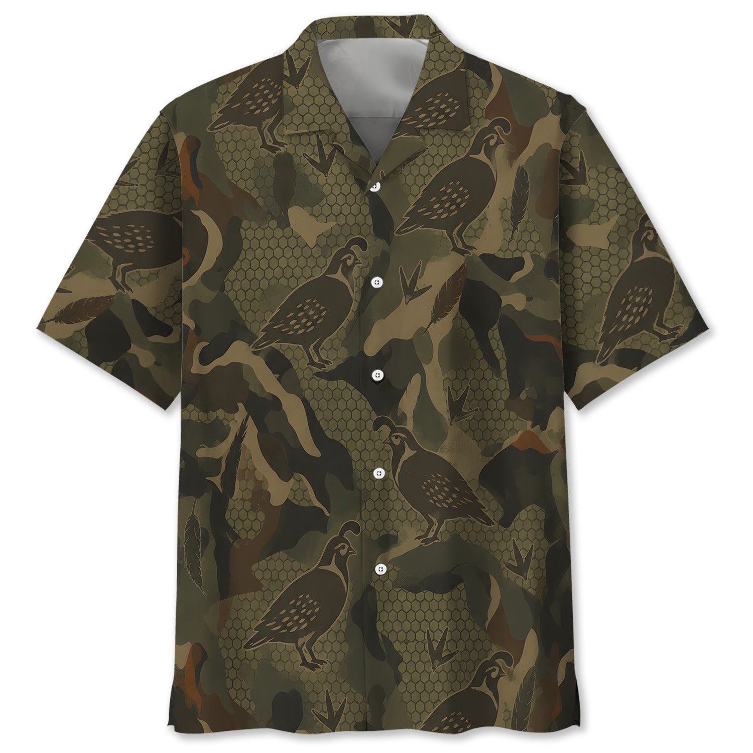 Quail Hunting Hawaiian Shirt