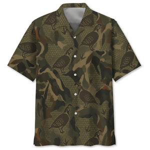 Quail Hunting Hawaiian Shirt