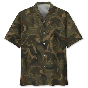Opossum Hunting Hawaiian Shirt