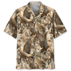 Backwoods Mourning Dove Hunting Hawaiian Shirt Shirt