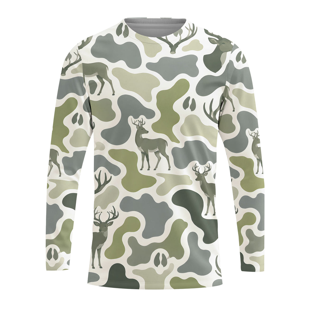 Deer Camouflage Hunting Funny Shirt