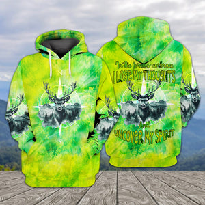 In The Forest Embrace, I Lose My Thoughts And Uncover My Spirit All Over Print Shirt