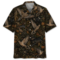 Dove Hunting Halloween Hawaiian Shirt