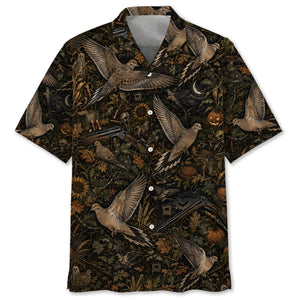 Dove Hunting Halloween Hawaiian Shirt
