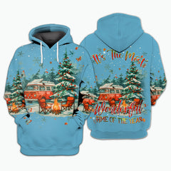 It’s The Most Wonderful Christmas Camping All Over Print Shirt