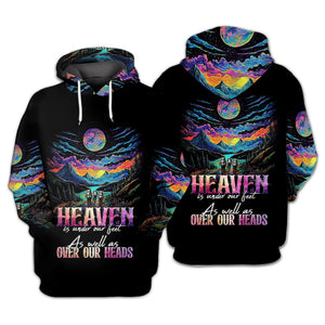 Heaven Is Under Our Feet As Well As Over Our Heads All Over Print Shirt