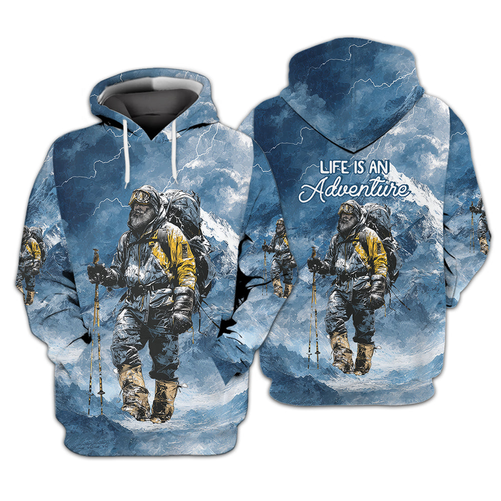 Into the Wild Heights: Spirit of the Mountain All Over Print Shirt