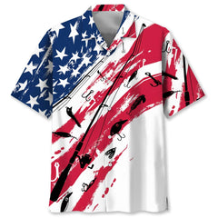 Patriot Fisher Hawaiian Shirt