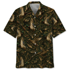 Vintage Duck Hunter Hawaiian Shirt
