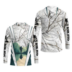 Hiking Winter Camo All Over Print Shirt