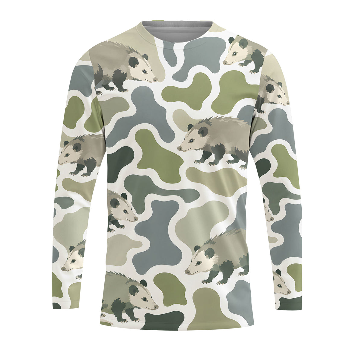 Opossum Camouflage Hunting Funny Shirt