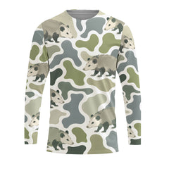 Opossum Camouflage Hunting Funny Shirt