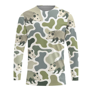 Opossum Camouflage Hunting Funny Shirt