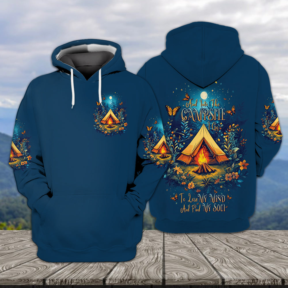 Into The Campsites I Go All Over Print Shirt
