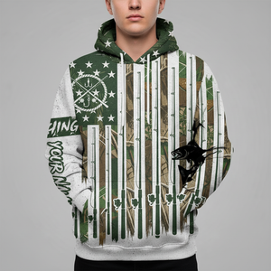 Custom Name Fishing Rods All Over Print Shirt