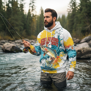 Fish Around And Find Trout Rainbow Trout All Over Print Shirt