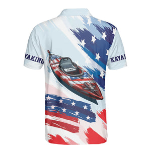 Custom Name Kayaking America All Over Print Shirt