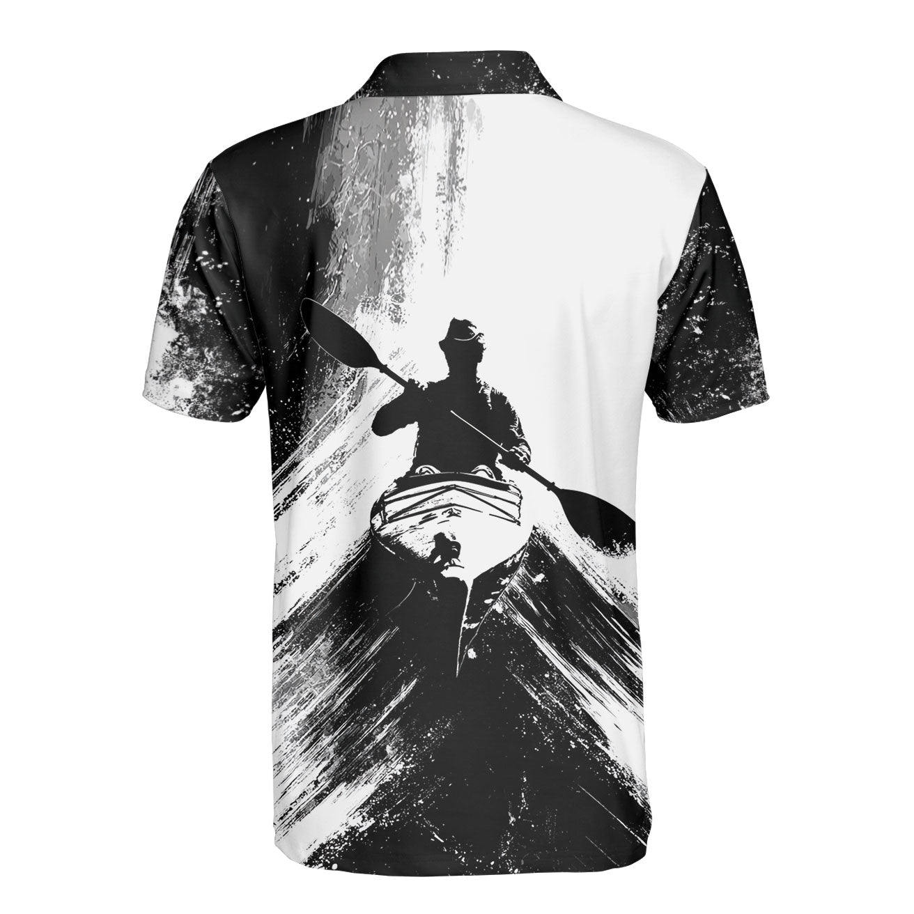 Black And White Kayaking Lover All Over Print Shirt