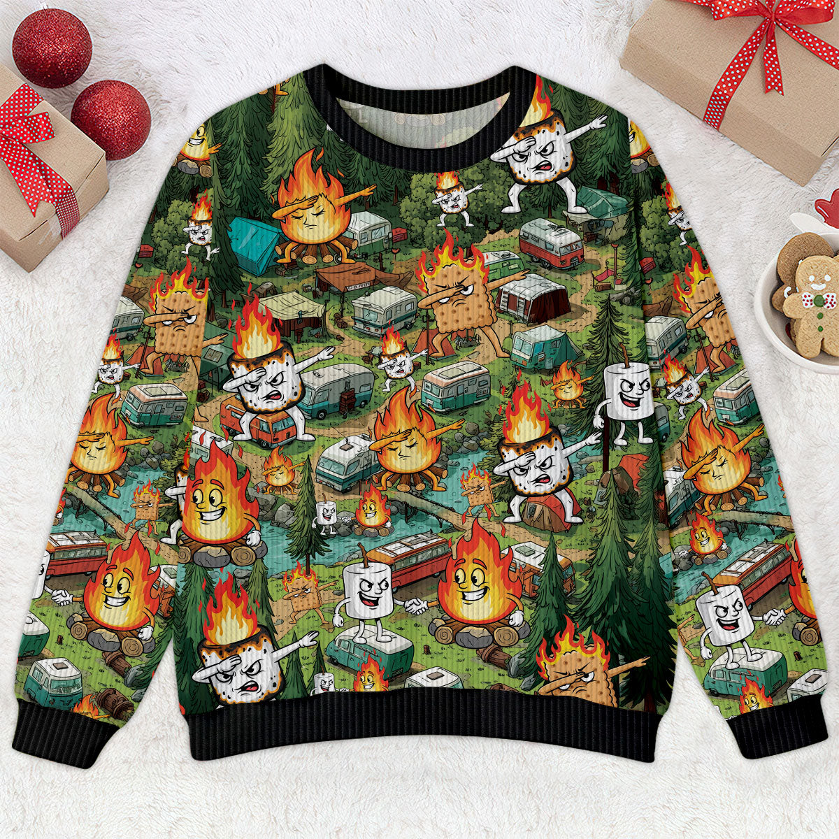 Dabing Marshmallow Ugly Sweater