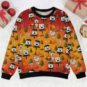 Burnt Mashmallow Dancing Party Hawaiian Shirt