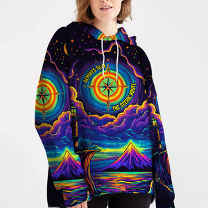 Always Take The Scenic Route All Over Print Shirt