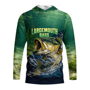 Largemouth Bass Vintage All Over Print Shirt