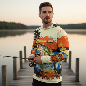 Largemouth Bass Jumping All Over Print Shirt