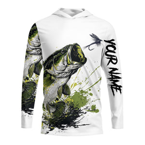 Custom Name Largemouth Bass All Over Print Shirt