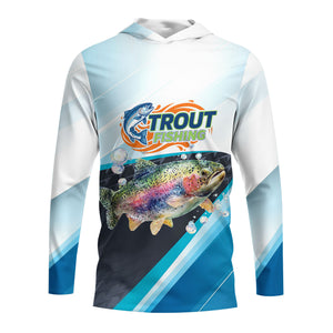 Trout Fish Blue Sport All Over Print Shirt